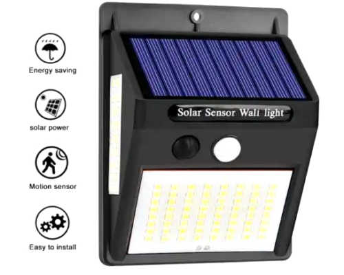 100 LEDs Solar Power Outdoor Light