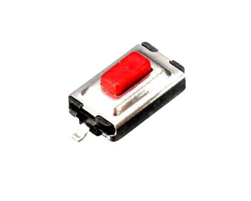 Nuevo original 100 Uds 3*6*2,5mm 3*6*2,5 H botón rojo SMD interruptor tecla Interruptor táctil