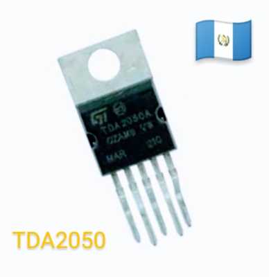 amplificador de audio tda2050 Guatemala