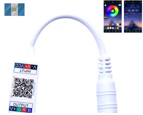 Controlador LED RGB Bluetooth 4.0 para smartphone