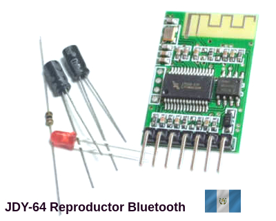 JDY-64 Reproductor Bluetooth DIY