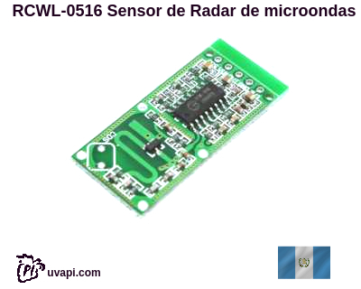 RCWL-0516 Sensor de Radar de microondas