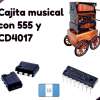 Cajita musical con 555 y 4017